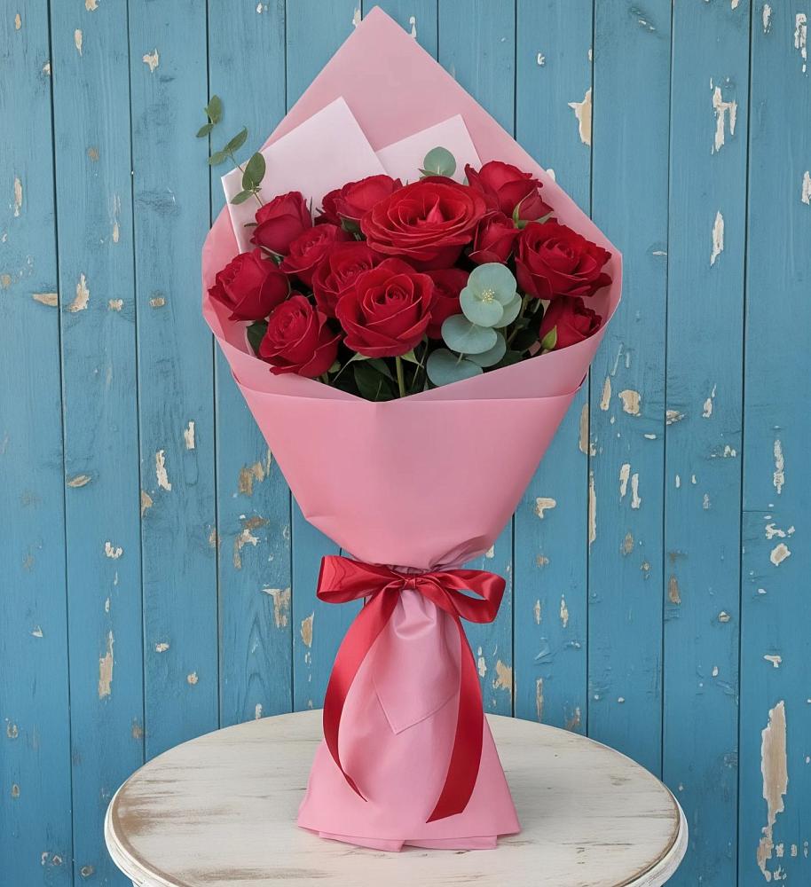 Букет цветов из: Розы в Долаково