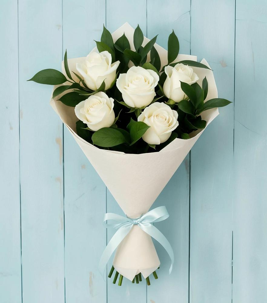 Букет цветов из: Розы в Долаково