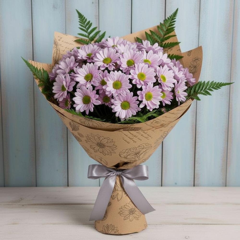 Букет цветов из: Хризантемы в Долаково
