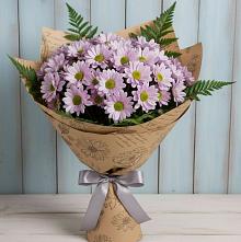 Букет цветов из:  Хризантемы в Долаково