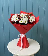 Букет цветов из:  Хризантемы в Долаково