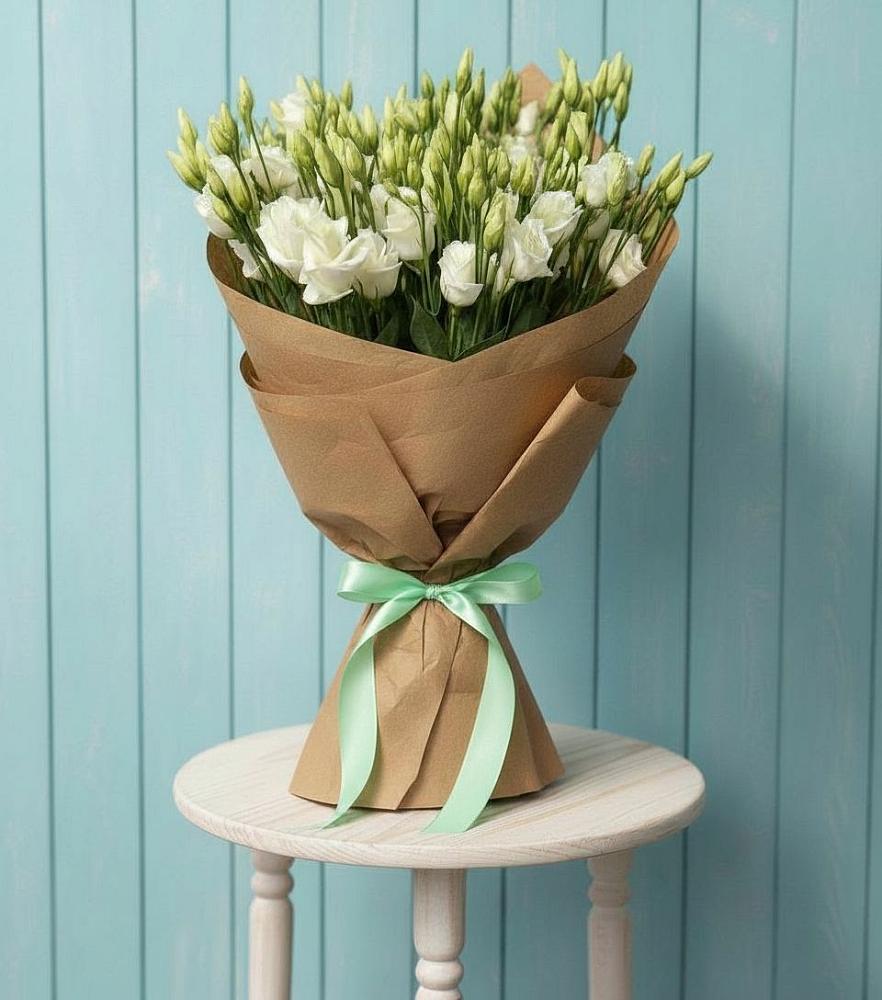 Букет цветов из: Лизиантусы в Долаково