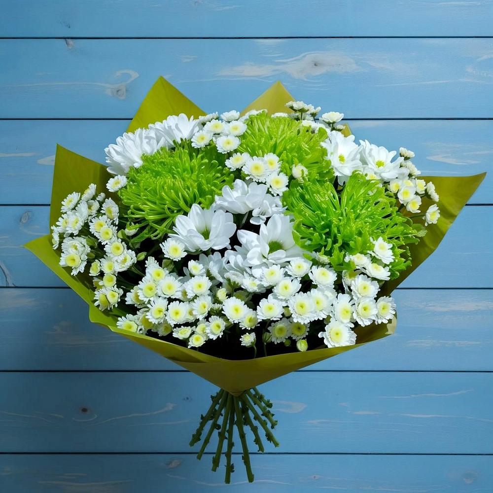 Букет цветов из: Хризантемы в Долаково