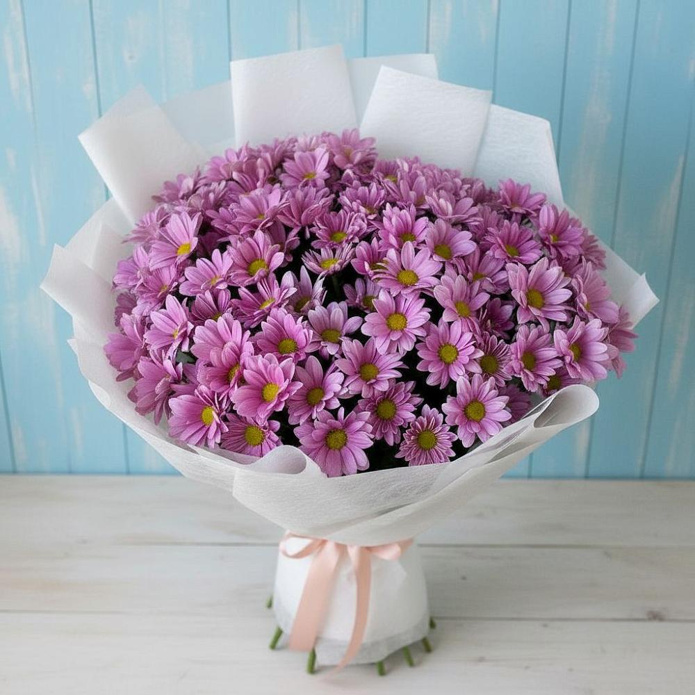 Букет цветов из: Хризантемы в Долаково