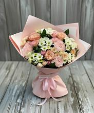 Букет цветов из:  Гвоздики, Розы и Хризантемы #REPLACE_PRED# Долаково