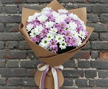 Букет цветов из:  Хризантемы в Долаково