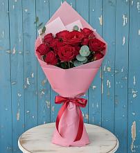 Букет цветов из:  Розы в Долаково