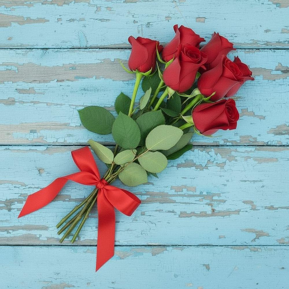 Букет Красные розы в Долаково
