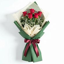 Букет цветов из:  Розы в Долаково