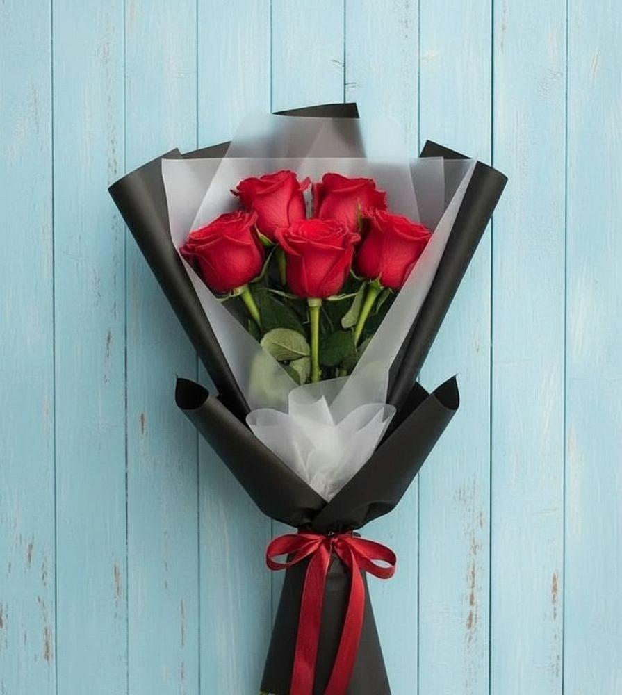 Букет цветов из: Розы в Долаково